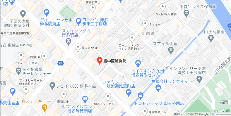 叢中医鍼灸院地図